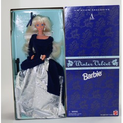 My Favourite Doll - Winter Velvet Avon Barbie