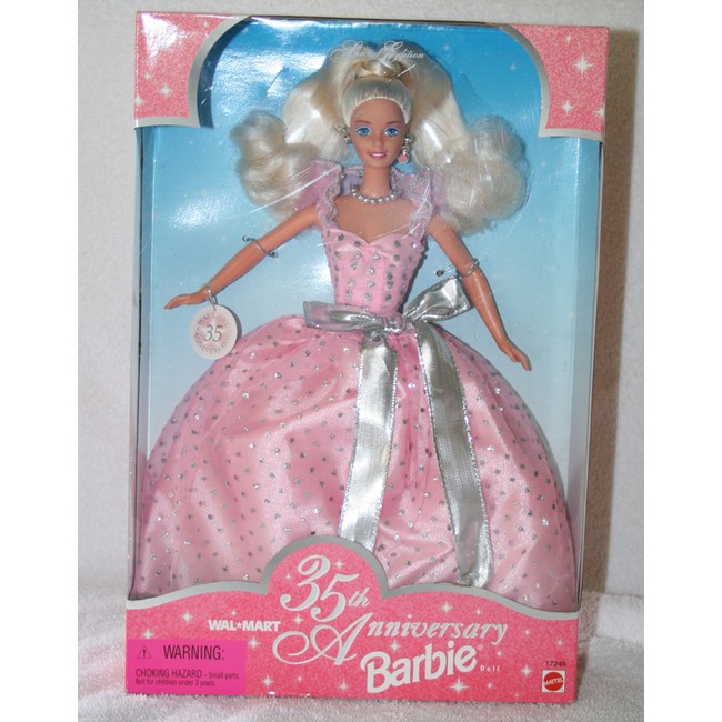 35th anniversary barbie doll walmart