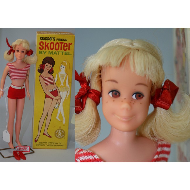 My Favourite Doll Skooter Blonde Straight Leg With Box