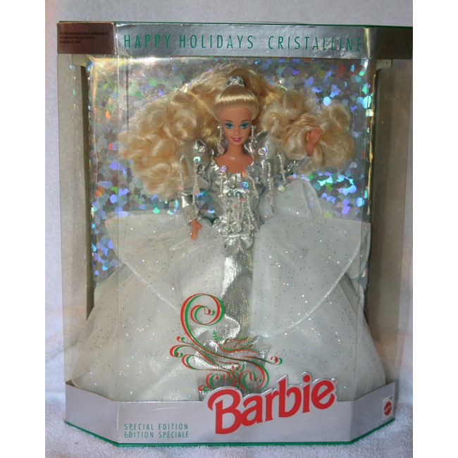 My Favourite Doll - Happy Holidays Barbie 1992 Damaged Box