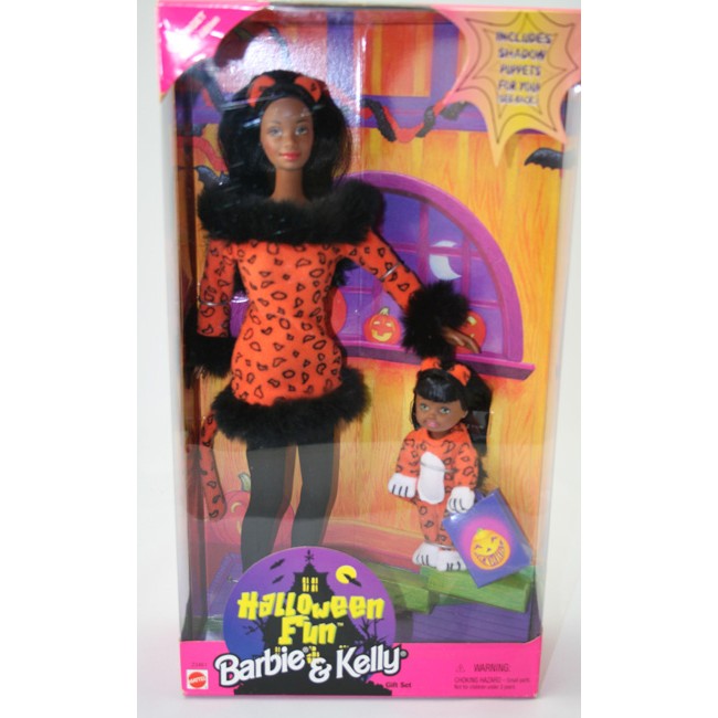 halloween fun barbie and kelly