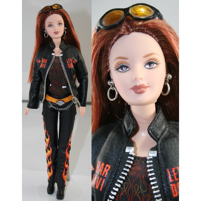 harley barbie ornament