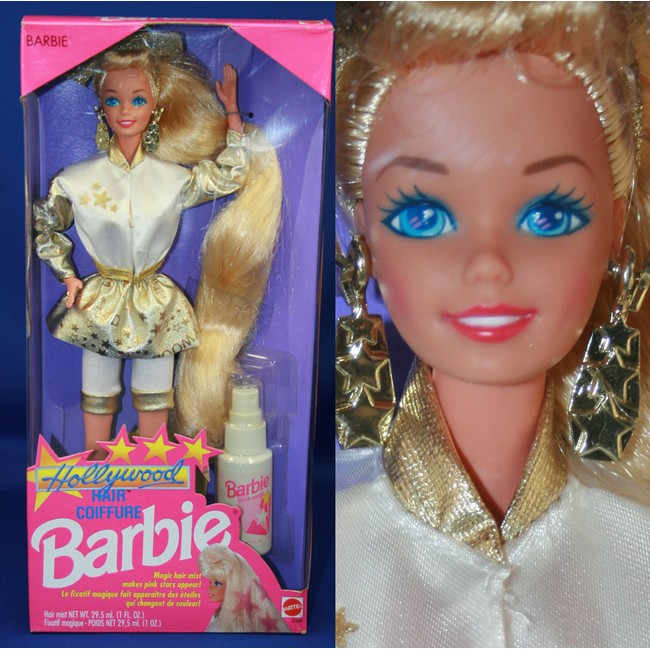hollywood hair barbie value