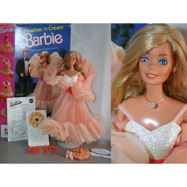 barbie peaches and cream doll