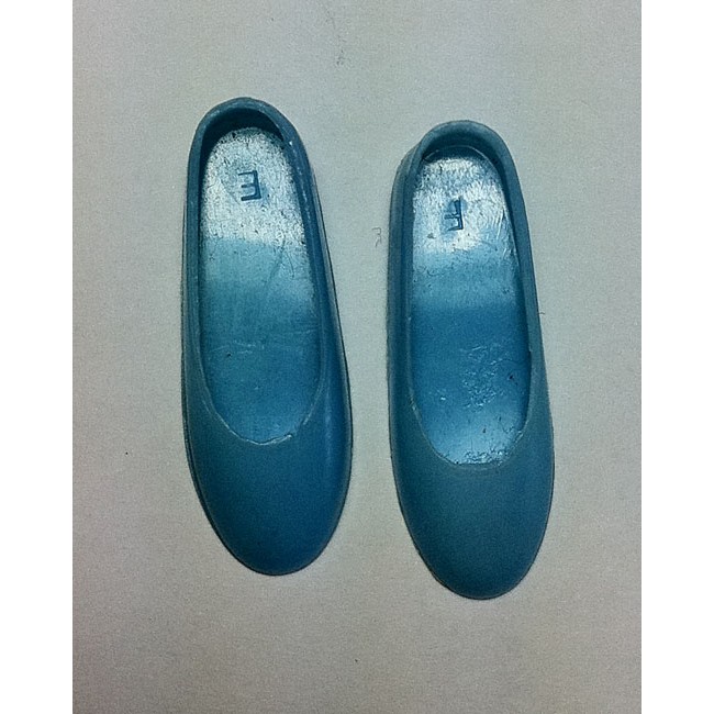 light blue flats